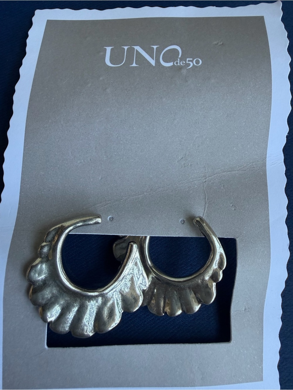 UNO de 50 Earrings Silver Plated